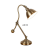 American Country Iron Lamp Nordic Simple European Style Retro Living Room Bedroom Bedside Study Table Lamp Decorative Lamps