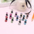 Korean Style Children's Hair Accessories Fashion Mini Claw Clip Plum Crystal Clip Shape Hairpin Boutique 2 Yuan Shop