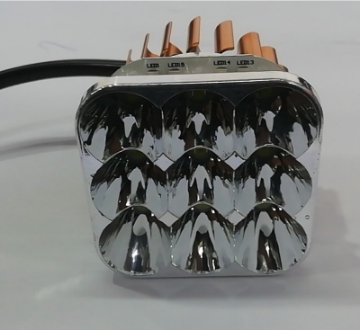 Motorcycle headlamp headlamp built-in nine LED wide pressure