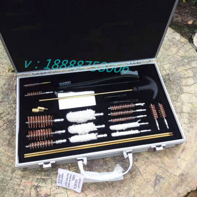Full set of specification tube brush copper brush cotton brush gun barrel brush
