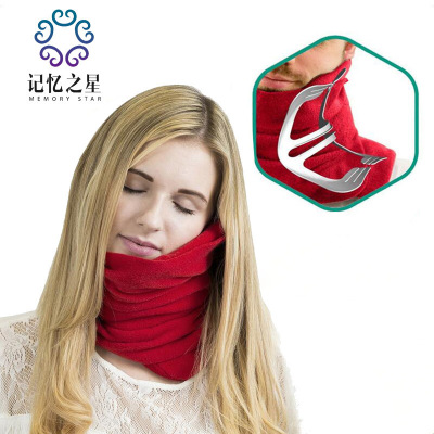 Yl119 New Support Scarf U-Shape Pillow Customized Neck Protector Scarf Travel Neck Pillow One Piece Dropshipping