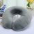 Yl203 round Head Fluffy U-Shaped Pillow Memory Foam Neck Pillow Afternoon Nap Pillow U-Shaped Pillow Custom Factory Direct Sales