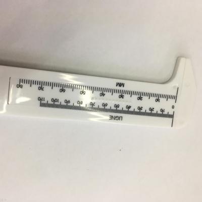 Plastic measuring instrument button measuring vernier caliper button ruler