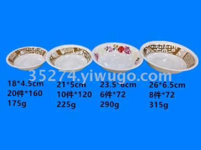 Melamine tableware Melamine bowl mec bowl imitation ceramic bowl stock handling can be sold by ton