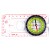 Dc45-5c multi-function outdoor compass ruler compass scale compass cross-country directional needle