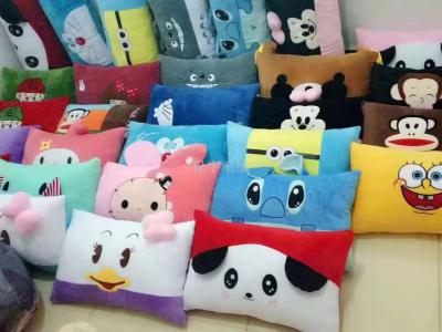 Cartoon Cute Animal Pillow Philippines Best-Selling New Type Pillow Head Ultra-Soft Plush Toy Sample Customization