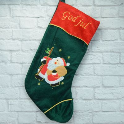 Christmas Socks Christmas Stockings Decorations Christmas Gift Bag Brushed Cartoon Christmas Socks for Old People Christmas Gift Bag