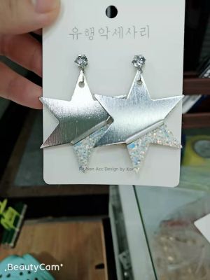 Aluminum Magnesium Trendy Jewelry Earrings European and American/Korean All-Match Exaggerated Earrings Exquisite Popular Jewelry Earrings