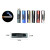 USB Charging Lighter Cigarette Lighter Windproof Electronic Smoking Set Factory Direct Gift Drawing Logo Customization
