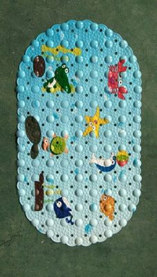 Bathroom non-slip mat toilet shower household plastic bath mat cartoon pattern multi-color shower pad