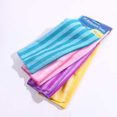 Household cleaning cloth to grease absorbent not easy to hair off dishwashing towel and towel accessories do not touch the oil cloth wholesale