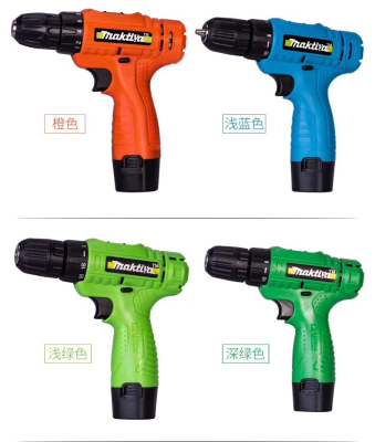 Suction card pack single speed electric drill
