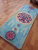 Rubber - soled linen - faced yoga mat