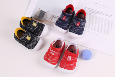 [cotton weave dream] knitted shoes and socks 3D colored yarn yarn fashion does not drop the light bottom breathable comfort