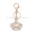 Creative New Delicate Rhinestone Crown Keychain Personalized Diamond Crown Keychain Pendant Factory Custom Wholesale
