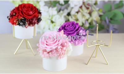 Eternal flowers Nordic wind small furnishings home fashion table flowers set valentine's day gifts