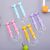 Baby silicone auxiliary food spoon