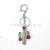 Manufacturer Customized New Product Korean Creative Rhinestone Cactus Keychain Car Bag Pendant Promotional Gift