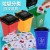 Garbage classification toys brain big battle board games children puzzle cognitive douyin hot sell garbage can toys