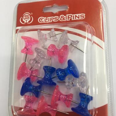 Plastic thumbtacks color opposite-sex stud I stud opposite-sex wholesale thumbtacks suction card double gun