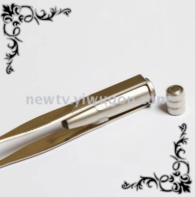 LED eyebrow clip with LED eyebrow clip