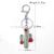 Manufacturers customized new South Korea creative diamond cactus key chain car luggage accessories promotional gifts