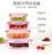 Glass Fresh-Keeping Box Heat-Resistant Separate Container Microwave Oven Sealed Salad Bowl Small Lunch Box Set Rice Soup Bowl