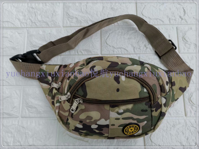 Oxford digital Fanny pack outdoor sports bag quality men's and women's bags factory shop produced and sold