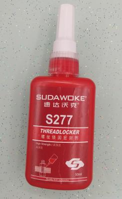 Instant walker manufacturers direct sales anaerobic adhesive lock sealant S277 red 50ML screw adhesive