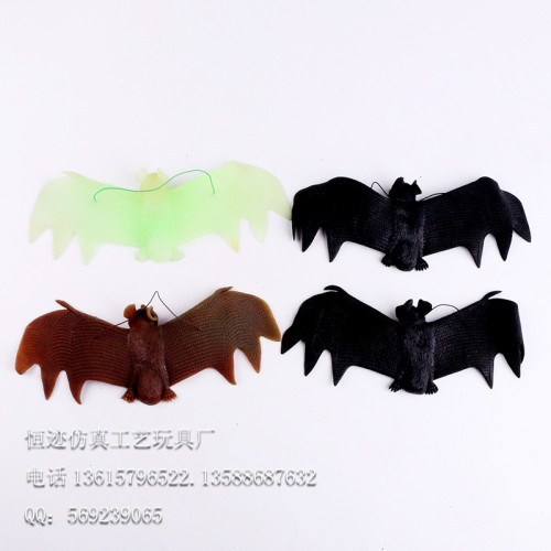 simulation soft rubber bat early education props halloween toys stall supply night market wholesale internet celebrity live broadcast supply