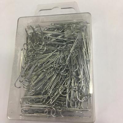 Nickel plated raw color paper clip raw color paper clip file stationery tools wholesale