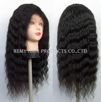 Curly real hair full lace head set 4*13 before lace head set Brazil hair Peru hair