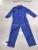 Blue labor insurance clothing, overalls, work suits