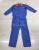 Blue labor insurance clothing, overalls, work suits