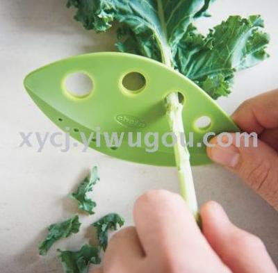 Parsley corer vegetable separator