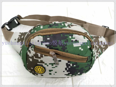 Fanny pack Oxford digital outdoor bag sports bag small bag quality male bag female bag produced and sold by factory shop