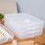 Non-Grid Quick-Frozen Dumplings Box Multi-Layer Dumpling Wonton Refrigerator Storage Box Plastic Transparent Factory in Stock Wholesale