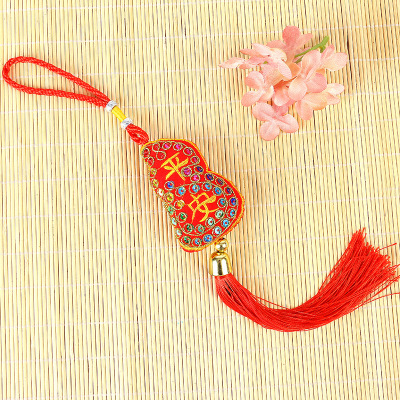 Festival Ethnic Style Tassel Car Pendant Creative Chinese Knot Protective Talisman Sachet Ornament Gifts Factory Wholesale