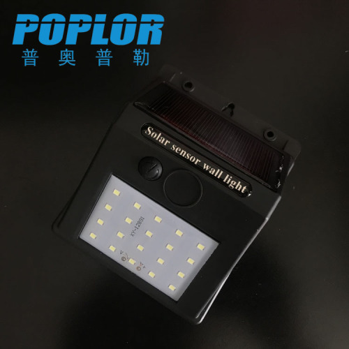 ED Solar Wall Lamp 4W Light Control Garden Lamp Wall Lamp Outdoor Lamp without Electricity 20 Pieces 