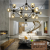 American Industrial Style Retro Nordic Magic Bean Chandelier Modern Minimalist Trending Creative Living Room Firefly Ball