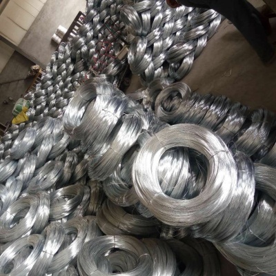 Factory Direct Sales Galvanized Iron Wire Electric Zinc Plated Wire Galvanized Iron Wire Tie Wire Zinc Layer Thickness 15G/M2