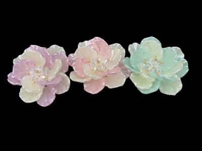 New style ancient heirloom ornaments DIY hair ornaments high quality acrylic flower