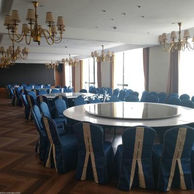  star hotel banquet hall cloth grass banquet center Chinese wedding banquet chair cover hotel meeting room chair cover