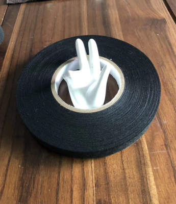 Heat resistant and flame retardant engine wire speed winding tape