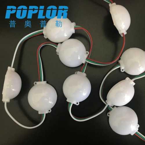 led sphere 5050 full color module dc12v blister word led luminous characters light source waterproof rgb magic color