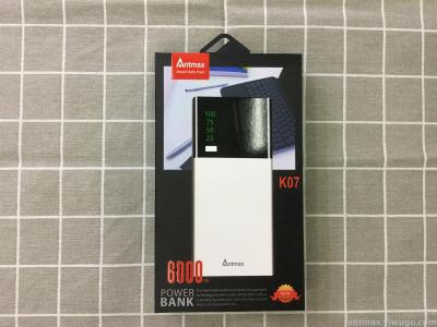 Antmax 6000 mah original capacity charger bao mobile power supply