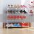 Creative household non-woven fabric folding simple shoes frame tieyi receive multi-layer integrated steel tube shoes cabinet gifts