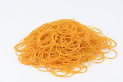 Transparent 38# yellow rubber band Vietnam imported high temperature resistant rubber band industrial environmental protection office supplies