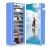 Simple cloth shoe cabinet 10 layer 3D panorama shoe rack household dustproof storage finishing shelf gifts