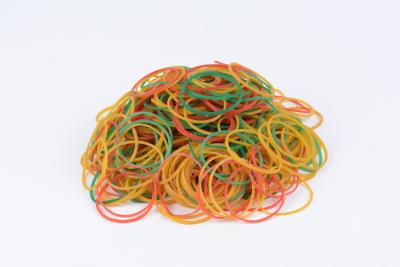 Manufacturers direct 38# transparent color rubber band high temperature resistant environmental protection rubber band good elasticity original package import